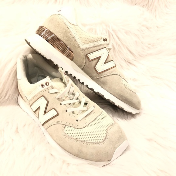 new balance 574 rose gold sea salt